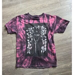 Posty Co Post Malone Tour Shirt Mens M Pink Purple Tie Dye 2019 Runaway